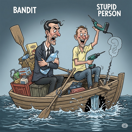 Estúpido x Canalha