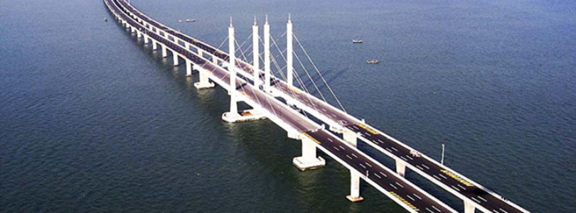 Maior Ponte do Mundo - Ponte Qingdao Haiwan